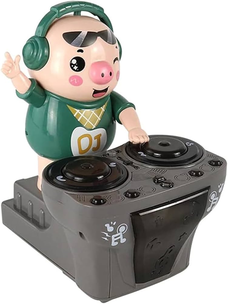 Dancing Dj Pig