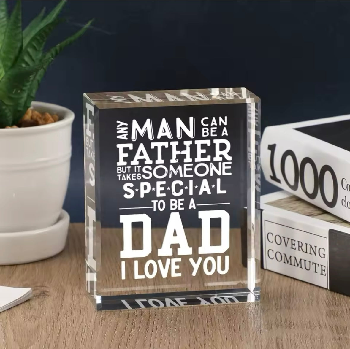 Dad Gifts Acrylic Block