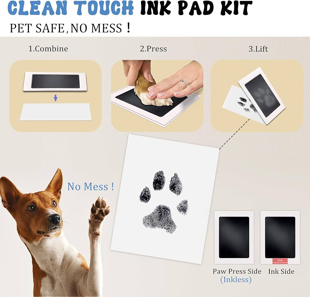 Inkless Paw Print Kit