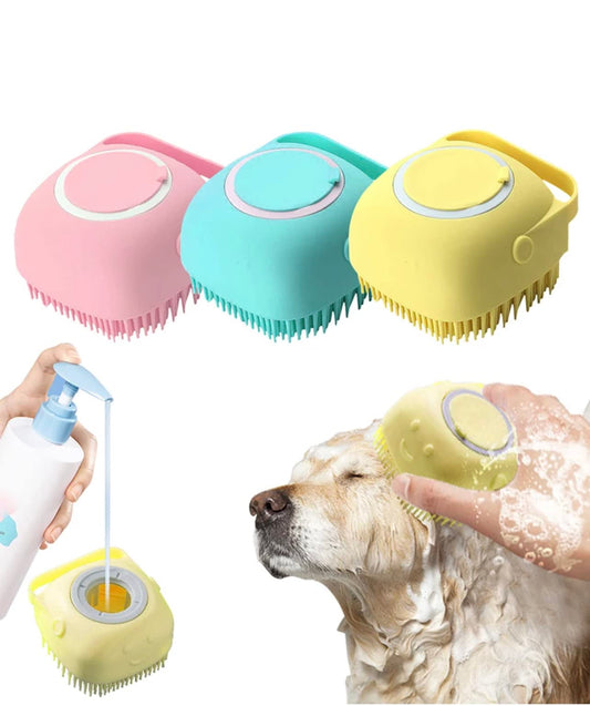 Silicone Pet Bathing Brush