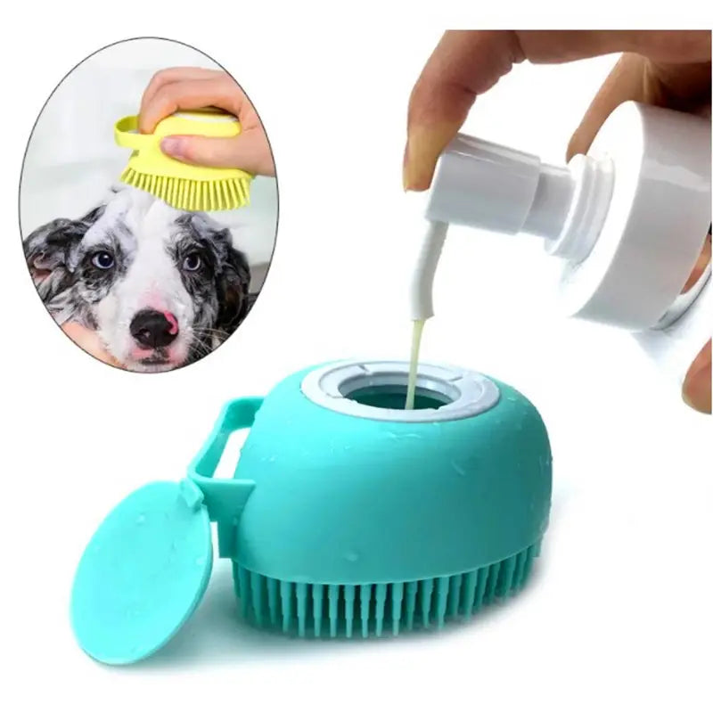 Silicone Pet Bathing Brush