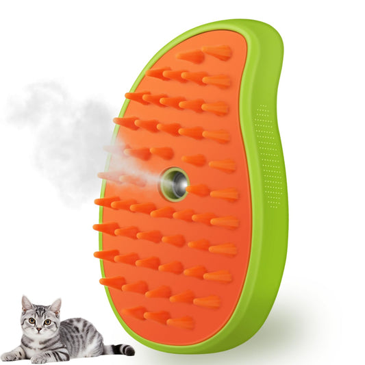 Steamy Combs 3-in-1 Electric Spray Pet Brush