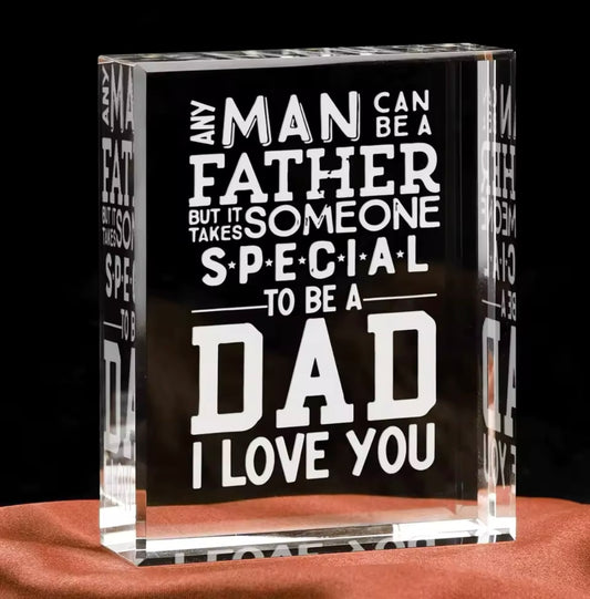 Dad Gifts Acrylic Block